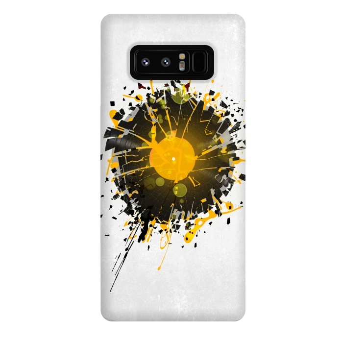 Galaxy Note 8 StrongFit Don't Destroy the Vinyl by Sitchko