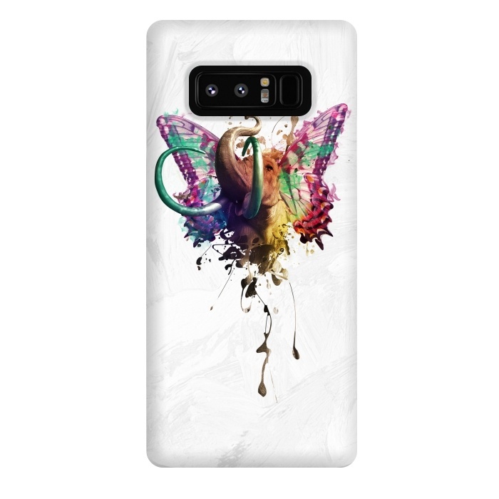 Galaxy Note 8 StrongFit Elephant Need to Fly by Sitchko