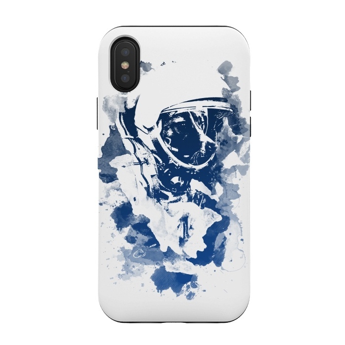 iPhone Xs / X StrongFit Space Dog V3 by Sitchko