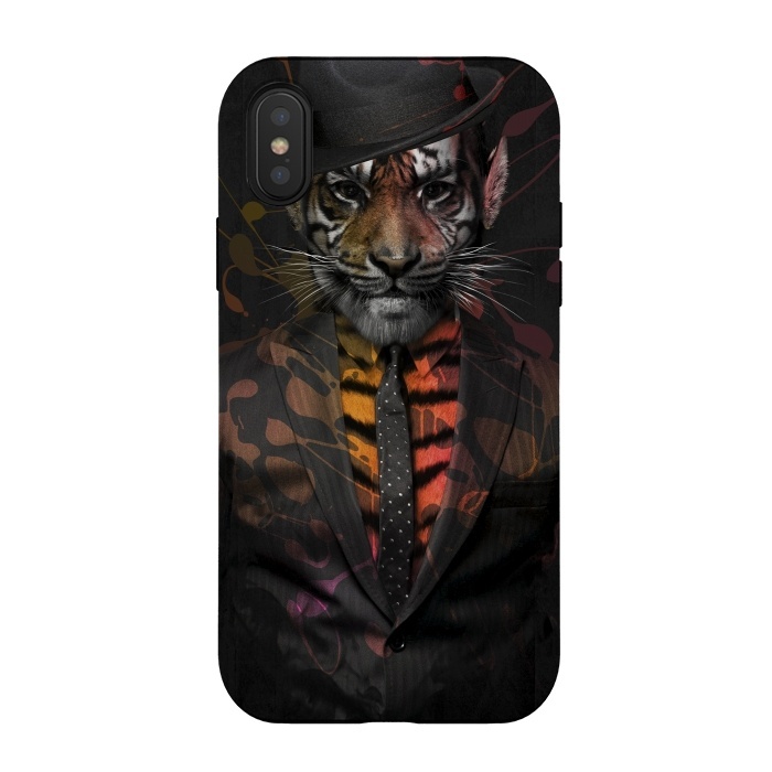 iPhone Xs / X StrongFit Wild Business by Sitchko