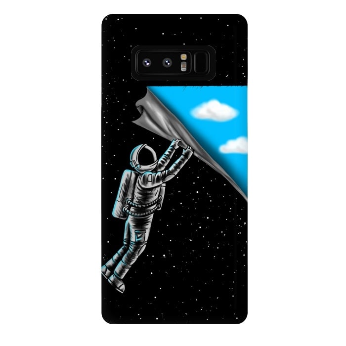 Galaxy Note 8 StrongFit Astronaut open the sky by Coffee Man