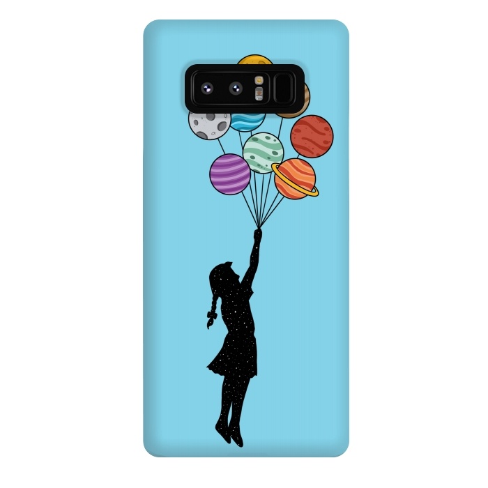 Galaxy Note 8 StrongFit Planets Balloons 2 by Coffee Man