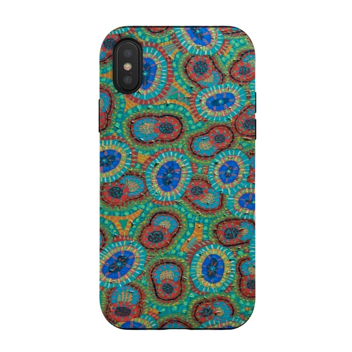 iPhone Xs / X StrongFit Colours of the Earth by Helen Joynson