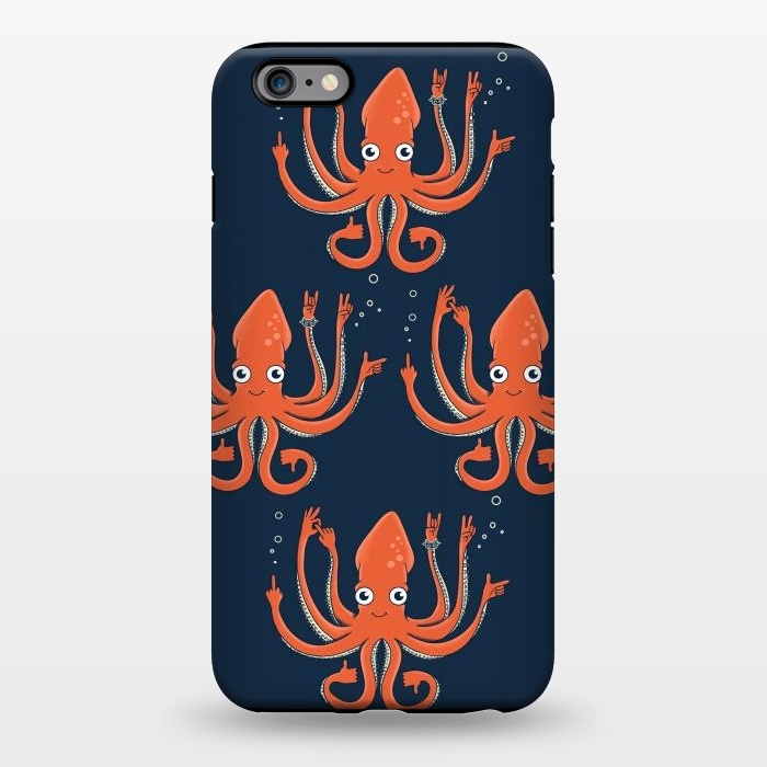 iPhone 6/6s plus StrongFit Signals Octopus  by Coffee Man