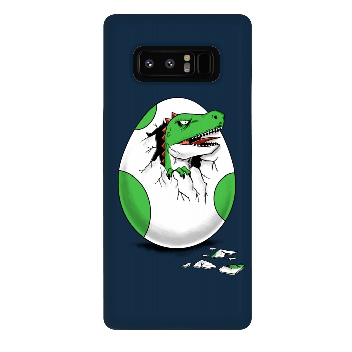 Galaxy Note 8 StrongFit Dinosaur egg by Coffee Man
