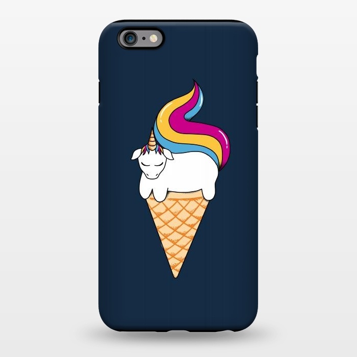 iPhone 6/6s plus StrongFit uni-cone blue by Coffee Man