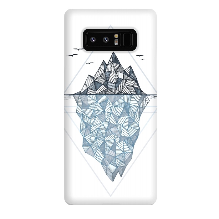 Galaxy Note 8 StrongFit Iceberg by Barlena