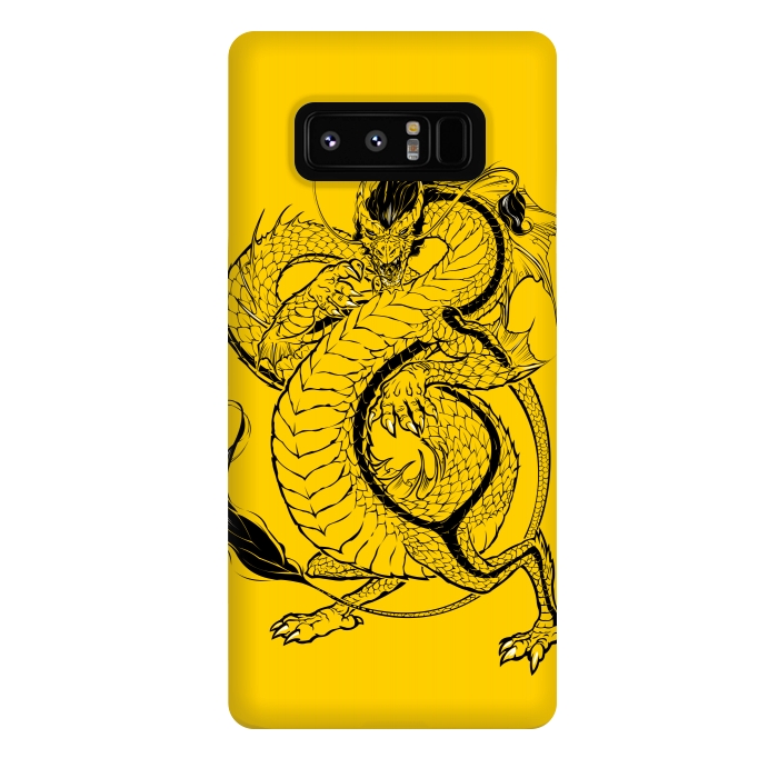 Galaxy Note 8 StrongFit Bruce, the Dragon by Draco