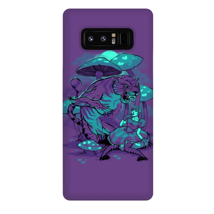 Galaxy Note 8 StrongFit Cheshire Cat by Draco