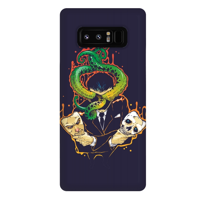 Galaxy Note 8 StrongFit Faceless Man by Draco