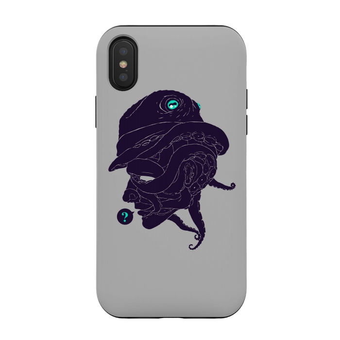 iPhone Xs / X StrongFit Mr. Unknow by Draco