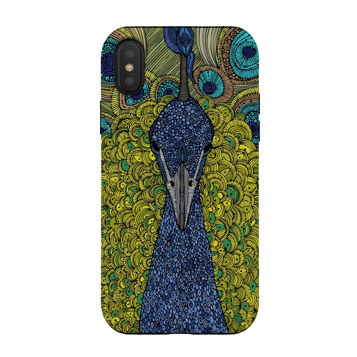 iPhone Xs / X StrongFit Mr. Pavoreal by Valentina Harper