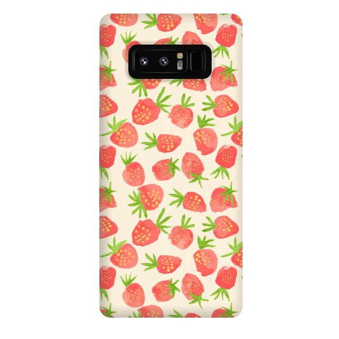 Galaxy Note 8 StrongFit Strawberry by Edith May