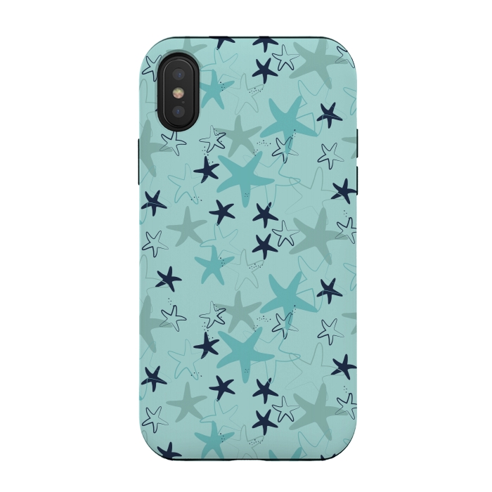 iPhone Xs / X StrongFit Starfish by Edith May