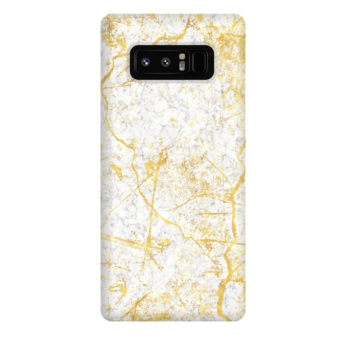 Galaxy Note 8 StrongFit Golden Marble by Martina