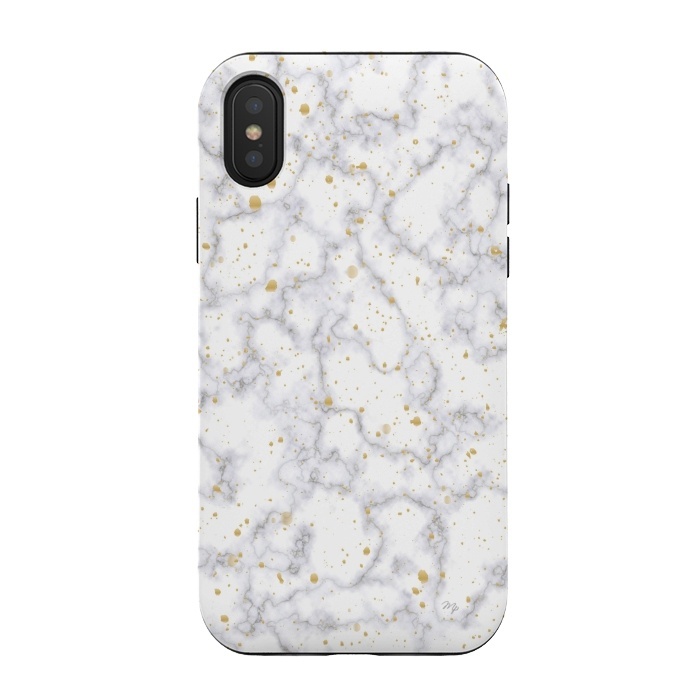 iPhone Xs / X StrongFit Simply Marble by Martina