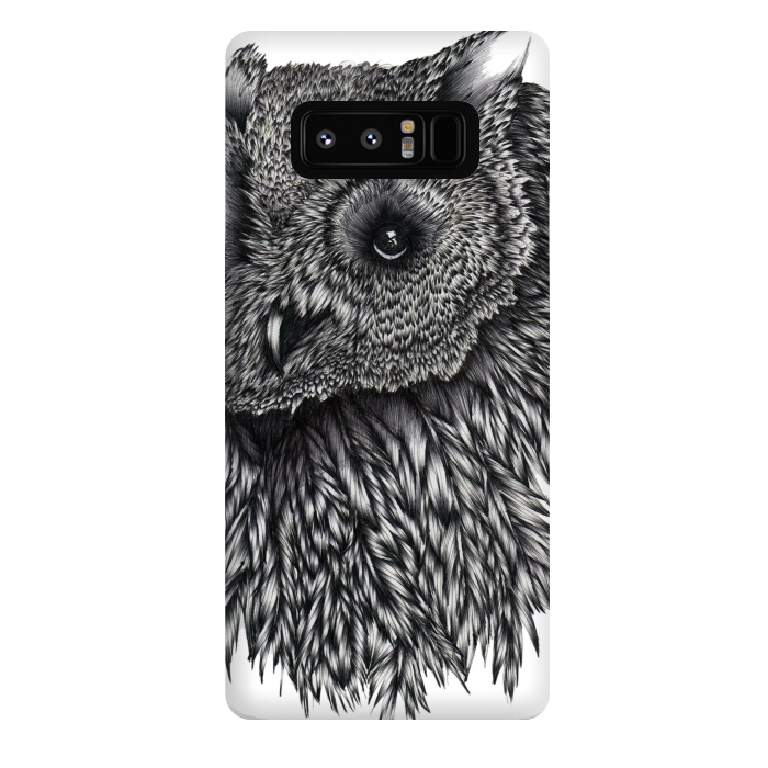 Galaxy Note 8 StrongFit Forsythe // Owl by ECMazur 