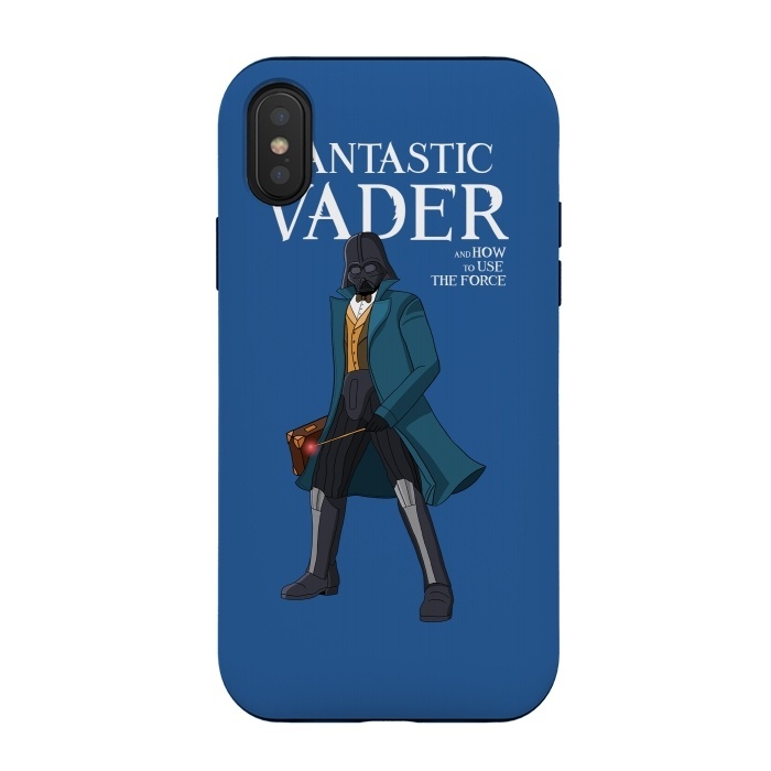 iPhone Xs / X StrongFit Fantastic Vader by Alisterny