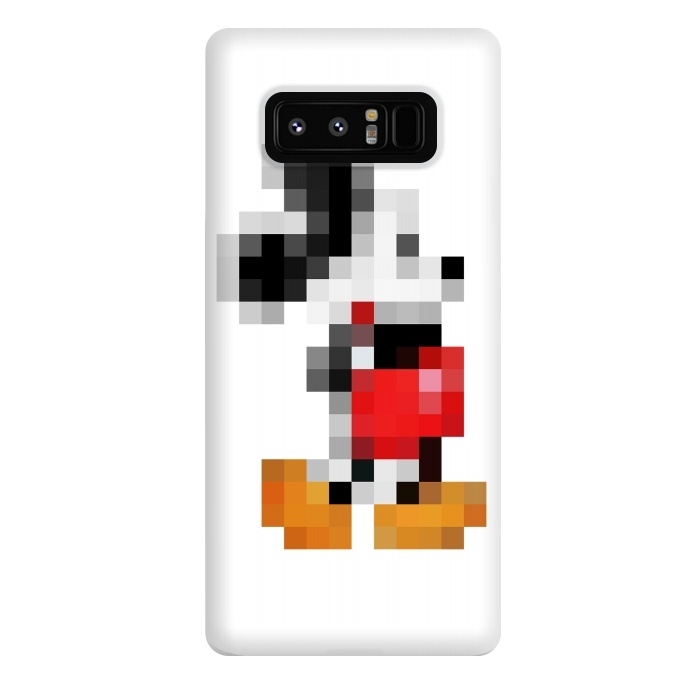 Galaxy Note 8 StrongFit Mickey Mouse Pixel by Alisterny