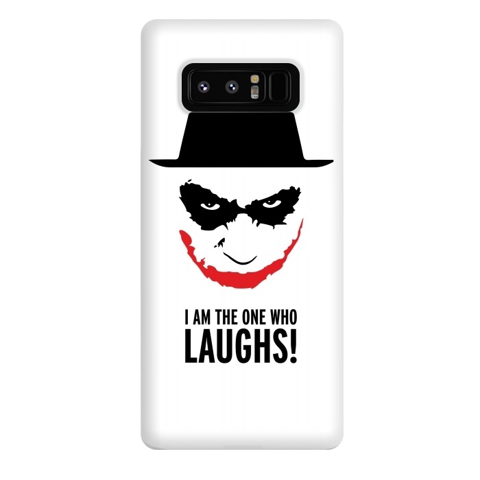 Galaxy Note 8 StrongFit Heisenberg Joker I Am The One Who Laughs Breaking Bad Dark Knight  by Alisterny