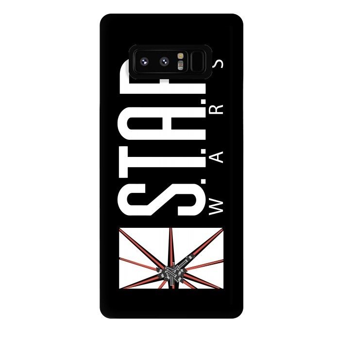 Galaxy Note 8 StrongFit Star Wars Labs Flash DC Comics by Alisterny