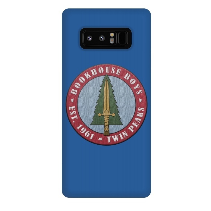Galaxy Note 8 StrongFit Twin Peaks Bookhouse Boys Embroidered by Alisterny