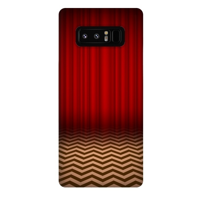 Galaxy Note 8 StrongFit Twin Peaks Red Room by Alisterny