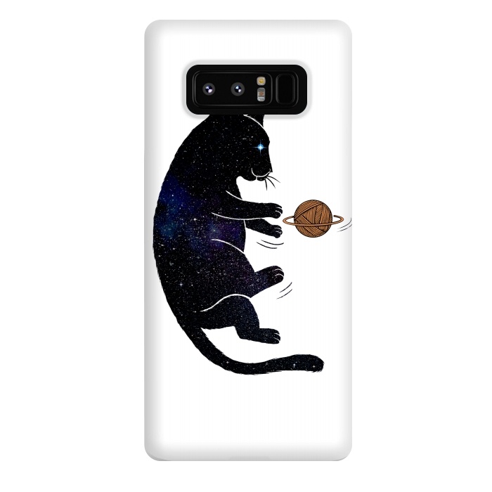 Galaxy Note 8 StrongFit Cat Universe by Coffee Man