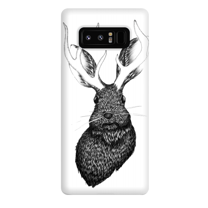 Galaxy Note 8 StrongFit The Jackalope by ECMazur 