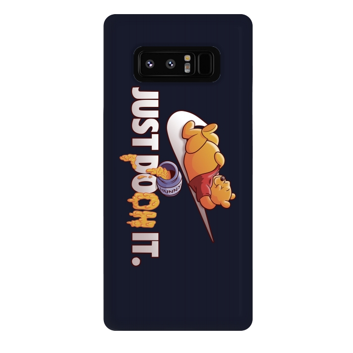 Galaxy Note 8 StrongFit JUST POOH IT by SKULLPY