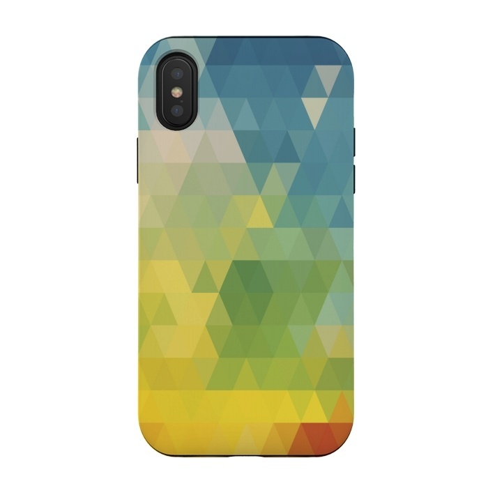 iPhone Xs / X StrongFit Meduzzle: Colorful Days by Sitchko