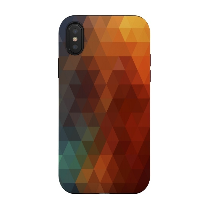 iPhone Xs / X StrongFit Meduzzle: Sunset by Sitchko