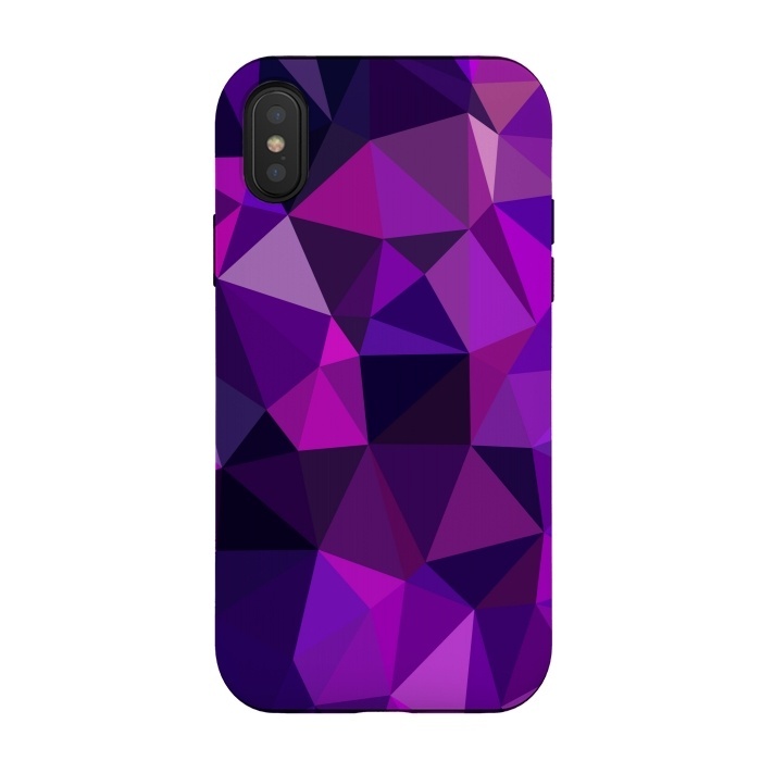 iPhone Xs / X StrongFit Meduzzle: Pink Movement by Sitchko