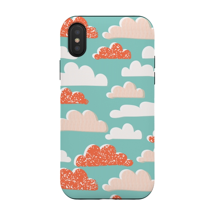 iPhone Xs / X StrongFit Clouds by Edith May
