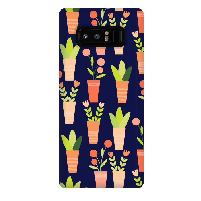 Galaxy Note 8 StrongFit little garden by Edith May