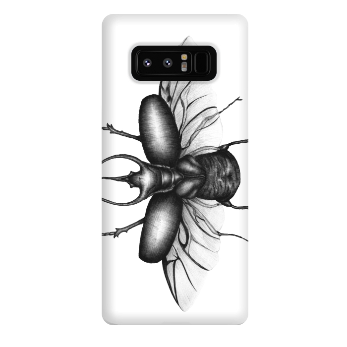 Galaxy Note 8 StrongFit Beetle Wings by ECMazur 