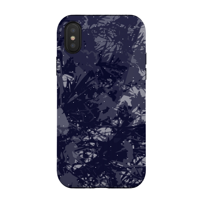 iPhone Xs / X StrongFit Floral Shadows by Zala Farah