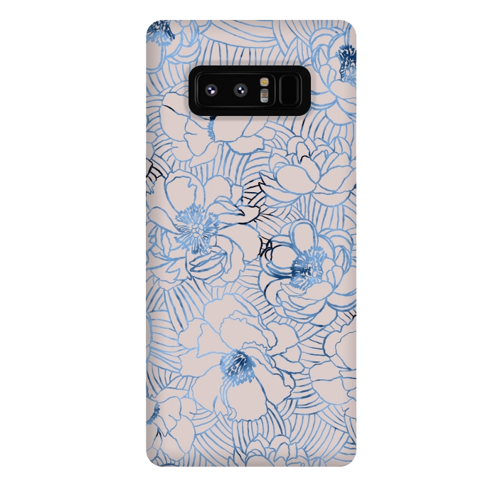 Galaxy Note 8 StrongFit ThistleDown  by Victoria Krupp-Rombalski