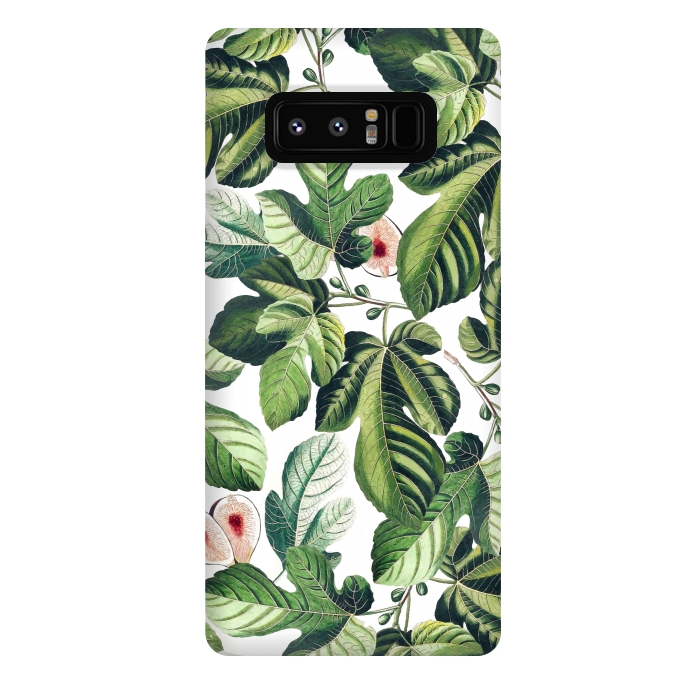 Galaxy Note 8 StrongFit Fig Garden by Uma Prabhakar Gokhale