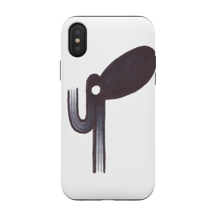 iPhone Xs / X StrongFit Octopus by Evaldas Gulbinas 