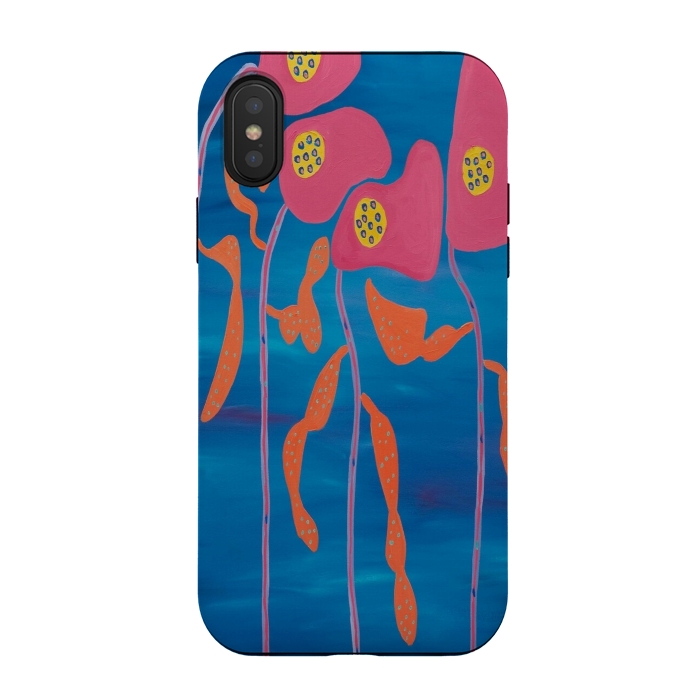 iPhone Xs / X StrongFit Flowers of Chrion by Helen Joynson