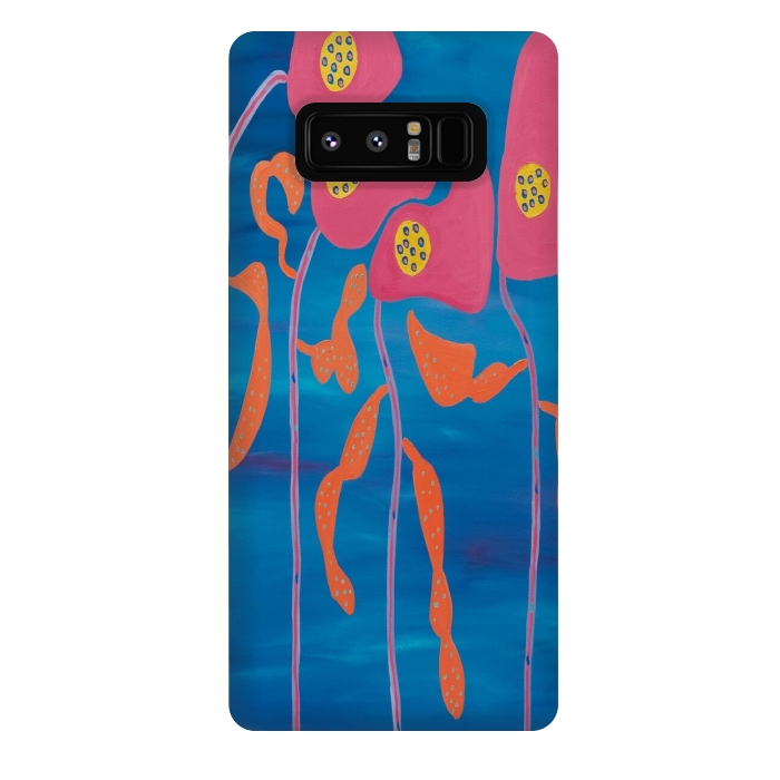 Galaxy Note 8 StrongFit Flowers of Chrion by Helen Joynson