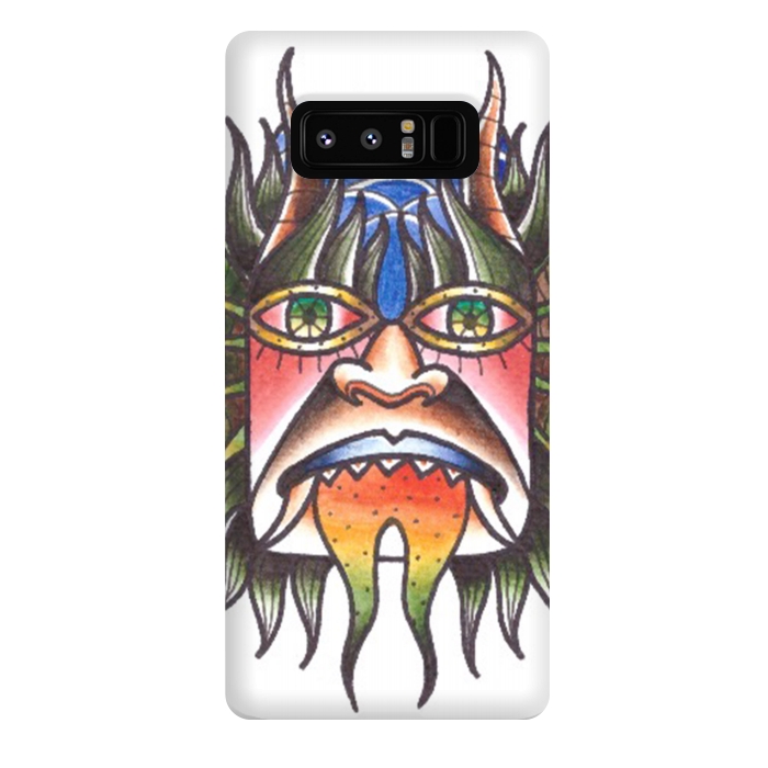 Galaxy Note 8 StrongFit Devil by Evaldas Gulbinas 