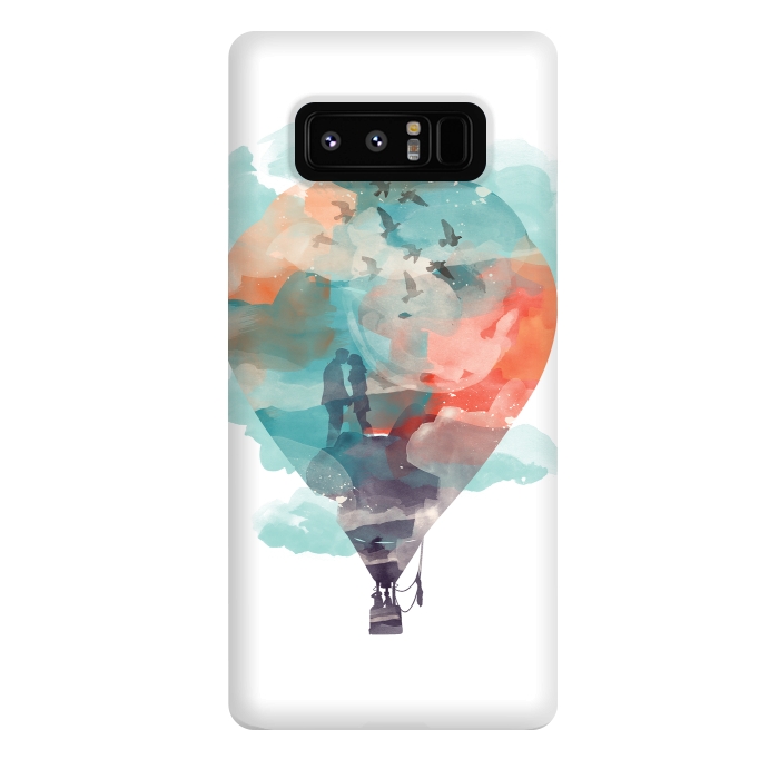Galaxy Note 8 StrongFit Fly and Free by Elizabeth Dioquinto