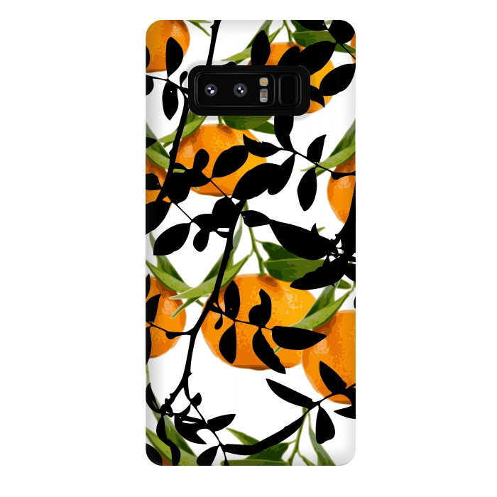 Galaxy Note 8 StrongFit Hiding Oranges by Zala Farah