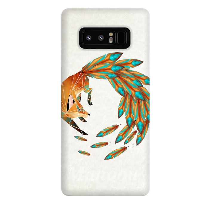 Galaxy Note 8 StrongFit fox cercle by Manoou