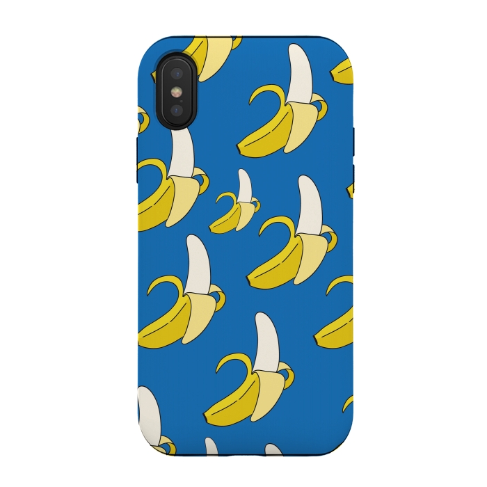 iPhone Xs / X StrongFit bananas by Rossy Villarreal