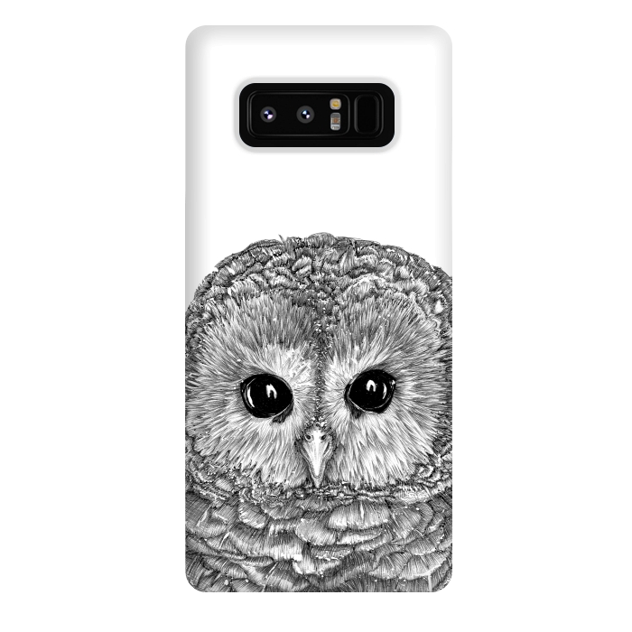 Galaxy Note 8 StrongFit Tiny Owl by ECMazur 