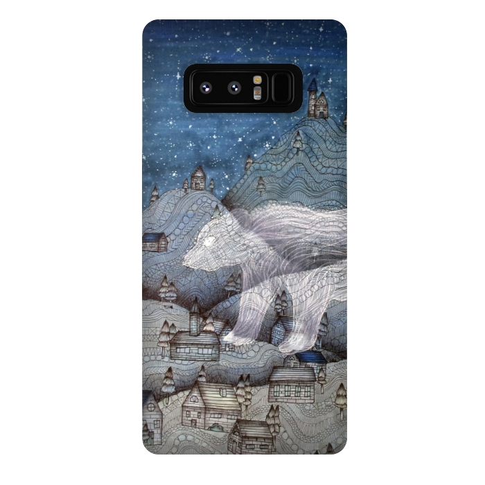 Galaxy Note 8 StrongFit I Protect this Place II | The Bear by ECMazur 