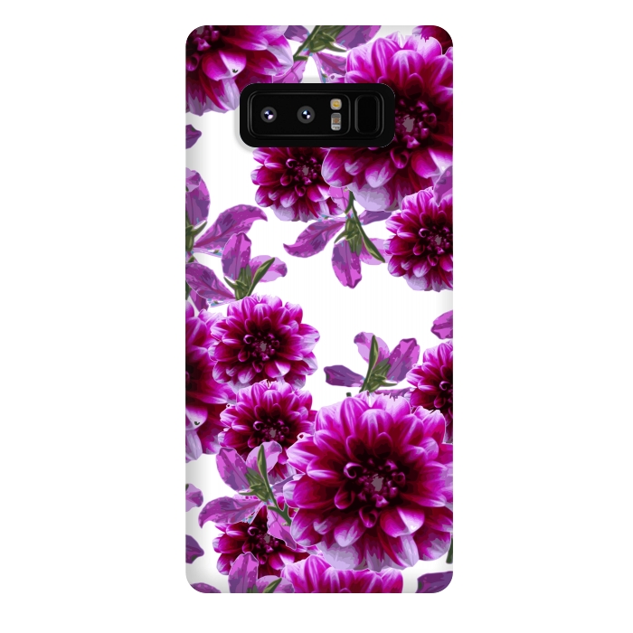 Galaxy Note 8 StrongFit Opposites (White) by Zala Farah